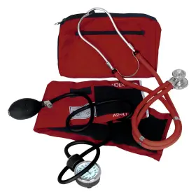 Dixie Ems 772195286513 Blood Pressure And Sprague Stethoscope Kit - Burgundy