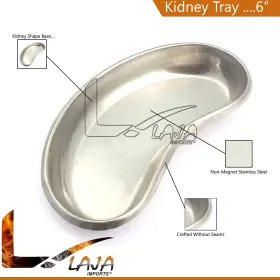 Dnt-5471  5 Pieces 6 Inch Kidney Bowl Basin Emesis Tray Dental Body Piercing #2