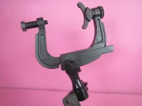 3034-00 Doro Mayfield Radiolucent Skull Camp Swivel Headrest System And Omi Base #3