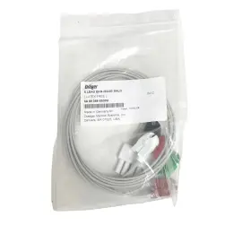Ekg-iec2g Drager 5956359 Ref 5 Lead Snap Cable