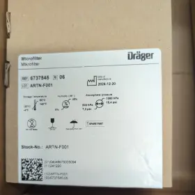 8419758 Drager 6737545 2 Microfilters Brand New In The Box 4 Filter Pad