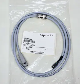8604870-03 Drager Flow Sensor Spirolog Cable For Narkomed Anesthesia Machine