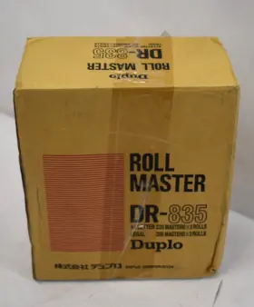Dr-835 Duplo 904264609820 Master Rolls A4 Letter 220 Masters X 2 200