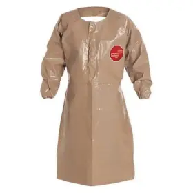 C3275ttn3x000600 Dupont Sleeved Apron. Elastic Wrists. 44 Inch Long. Neck Loop With C3275ttn3x000600 Dupont Sleeved Apron. Elastic Wrists. 44 Inch Long. Neck Loop With
