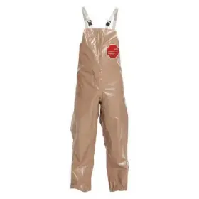 C3360ttn2x000600 Dupont Tychem R 5000 Bib Overall 4.4 Oz Fabric Weight 30 3/4 In Inseam