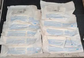 Ic458bwhlg0100cs Dupont 10 Tyvek Isoclean 1 Pair Sterile Boot Cover - Sz Lrg