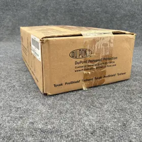 Sl122bwh3x0003g1 Dupont Lot Of 3 Sl122 3xl Hooded Chemical Resistant Coveralls W Elastic Material #3 Sl122bwh3x0003g1 Dupont Lot Of 3 Sl122 3xl Hooded Chemical Resistant Coveralls W Elastic Material #3