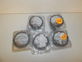 Prh35 Dwyer 2002d Magnehelic Gauge Lot Of 5 - 2301 / 2001 2005