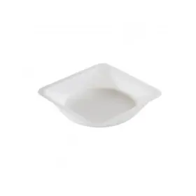 142502 Eagle Thermoplastics Plastic Weighing Dishes Natural 5 1/2x7/8