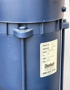 8017 Eberbach Reliance Electric Explosion Proof Blender Leeson Motor 208-230v #3