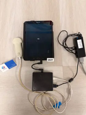 P005600 Echonous P005324 Bladder Scanner With Attachment Power Supply 2641