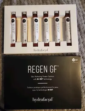 M-007 Edge Systems 70517 Hydrafacial Regen Gf Skin Perfecting Protein Solution -6 Vials