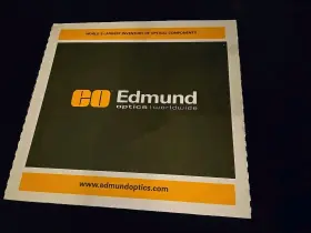34481 Edmund Optics Inc. Edmunds White Diffusing Glass 200 X 200mm New In Unopened Box