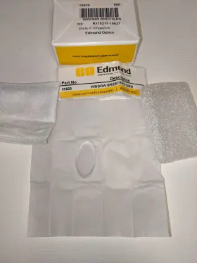 65-825 Edmund Optics Inc. New Brewster Wondow 15mm Minor Axis Uncoated /10 Fused Silica