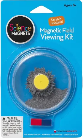 731025 Educational Supplies Magnetic Field Viewing Kit With Steel Filings