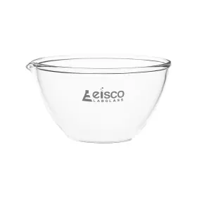 Eisco 849230013127 Evaporating Basin 100ml - Flat Bottom With Spout Borosilicate 3.3 Glass