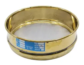 Bi0139brd Eisco Test Sieve 8 Inch - Full Height Astm No. 60 250 M Brass Frame With Stai