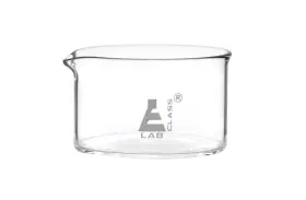 Ch0066d Eisco Crystallizing Dish 40ml - Flat Bottom With Spout Borosilicate 3.3 Glas