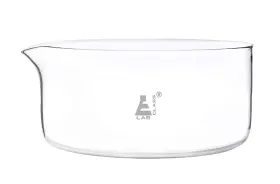 Ch0066k Eisco Crystallizing Dish 3500ml - Flat Bottom With Spout Borosilicate 3.3 Glass