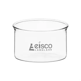 Ch0067d Eisco Crystallizing Dish 100ml - Flat Bottom No Spout Borosilicate 3.3 Glass