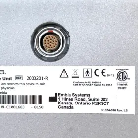 200201-r Embla Ref N7000 Bedside Unit 32 Channel Head #2