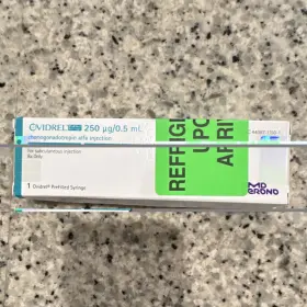 44087-1150-1 Emd Serono Ovidrel Prefilled Syringe 250 Mcg Injection For General Surgery
