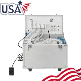 Sb103020033 Enterfant Dental Mobile Portable Delivery Unit Air Compressor Syring Suction System 4 Hole