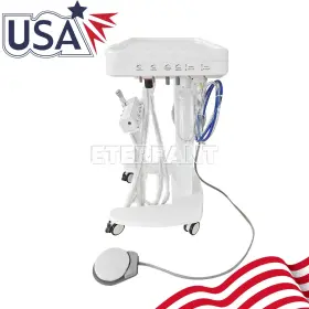 Sb103020035 Enterfant Portable 4h Mobile Dental Delivery Unit System Cart Treatment Work Compressor