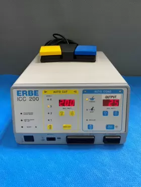 Icc-200 Erbe Icc 200 Esu With Foot Pedal And Power Cord Biomed Tested #2