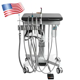 Zl103020004 Eterfant Dental Mobile Delivery Cart Adjustable Treatment Unit System 4hole Gu-p302s Us