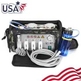 Zl103020024 Eterfant Portable Dental Delivery Unit Bag Air Compressor Suction System 4 Hole Bd-401 Us