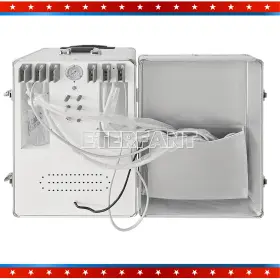 Zl103020034 Eterfant Dental Unit Air Compressor Curing Light Ultrasonic Scales/syring Suction 4hole