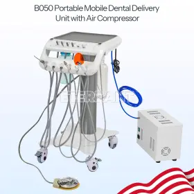 Zl103020113 Eterfant Dental Delivery Cart Unit System/mobile Suction System High Volume