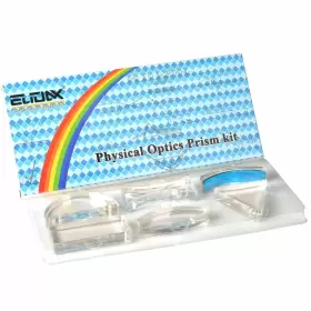 Eh-gxlj-6 Eudax 6 Pcs Acrylic Glass Light Prism Optical Lens Triangular Semicircular Rectangu