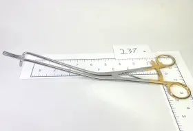 66-435 Euro-med Ratchet Handle Endocervical Specula 4 Mm Tip 10.6 Inch 27cm