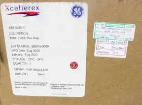 Excellerex Ge Xdm-2500l Plus Bag Bioprocessing Unopened 3320583648
