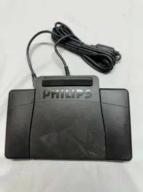 18-52000 Exomed Philips Lfh 2330/00 Four Button Usb Transcription Foot Control Pedal