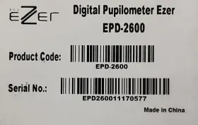 Epd-2600 Ezer 417131 Digital Pupilometer #3