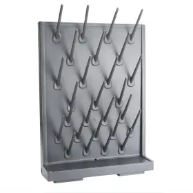 Zr-dsj-fba1 Faruijie Lab Drying Racks - Supply Pegboard Bench 27 Pegs Rack Wall Mou