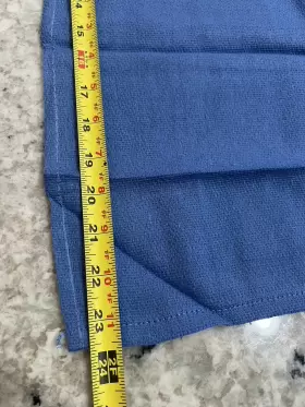 Fhs 704674751502 6 Pcs Blue Cotton Surgical Huck Absorbent Towels Shop Rags For Cleaning #3