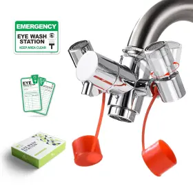 1881 Fiivas Eye Wash Station For Emergency - Faucet Mounted