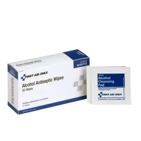 51019 First Aid Only Alcohol Pads Box Of 50