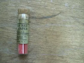 14-861 Fisher Scientific Vintage Litmus Test Paper Strips Congo Red Glass 100 #2
