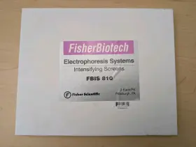 Fbis-810 Fisherbrand Fisherbiotech Fbis 810 Intensifying Screens 2pk Electrophoresis Imaging Plates