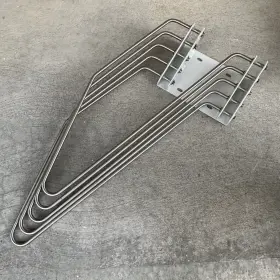 Rar-sa5-l Five Arm Apron Rack Medical 5 Swing Rack/hanger Folds To Left For X-ray Aprons
