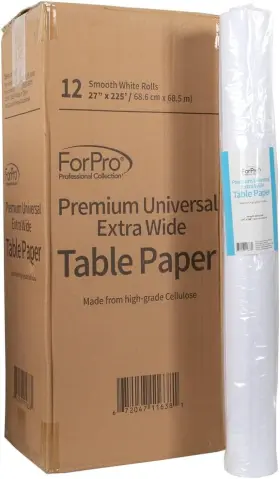 301525 Forpro Professional Collection Premium Universal Extra Wide Table Pack Of 12