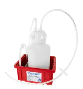 305-4001-fls Foxx Life Sciences Vactrap Xl 4l 1/4 Inch Id Tubing Red Bin Free Shipping Usa