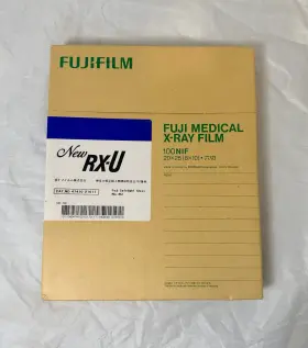 47410-12976 Fuji New Rx-u X-ray Film - Sealed 8x10 In 20x25 Cm 100 Sheets