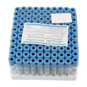 Funwill 190891221520 Blood Collection Coagulation Tubes Blue Cap Pt Tube Medical Glass Sterile-100pcs