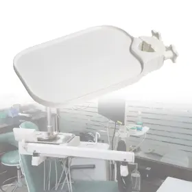 Gbh-med 810160250012 Pole Post Mount Shelf Tray Table For Dental Clinic And Lab
